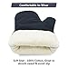 Yutat Oven Gloves, Oven Mitts Heat Resistant 550 Degrees - Made with Quilted Lining and Soft Cotton Lining, Protect Your Hand Professionally During Baking,BBQ and Cooking - 1 Pair 14 Inch Navy