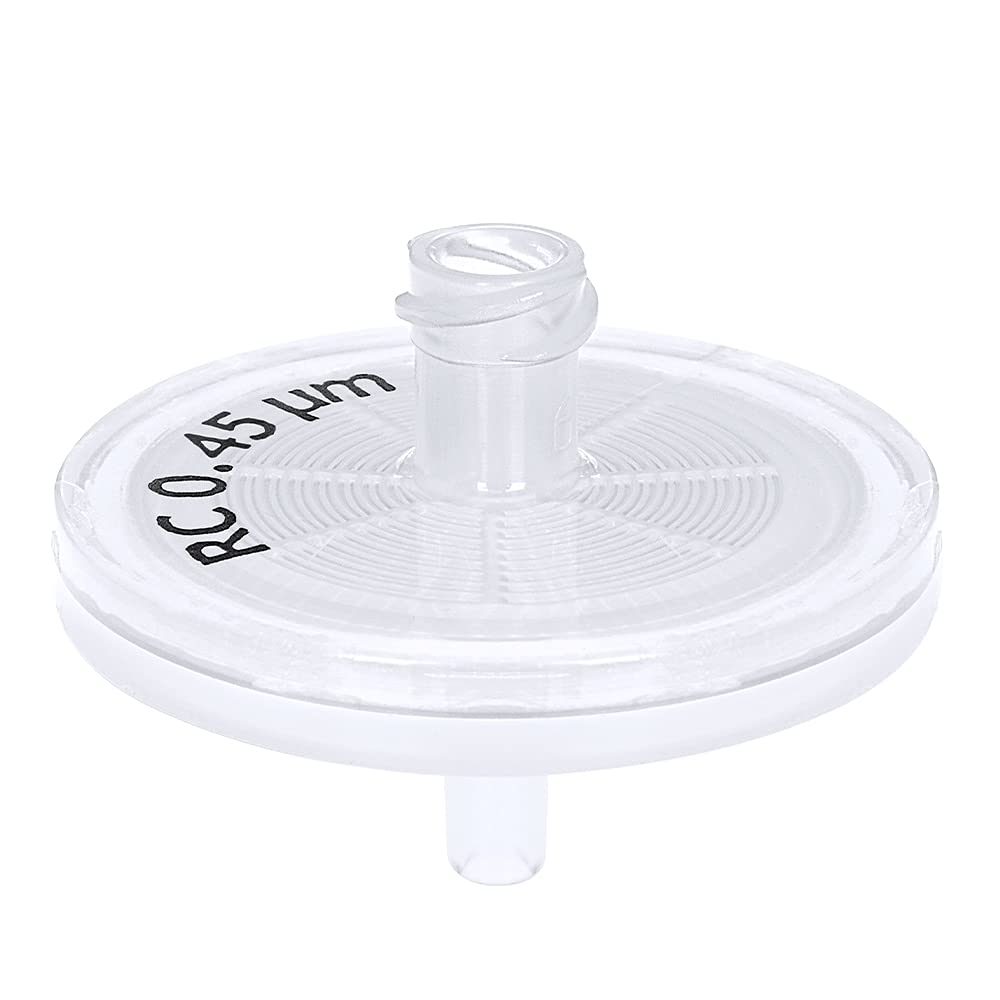 GVS Filter Technology, Syringe Filter, ABLUO, 25mm, RC Membrane, 0.45µm, PP Housing, 100/pk