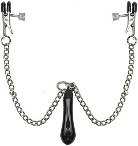 Sexy Fetish Clamps with a Weight