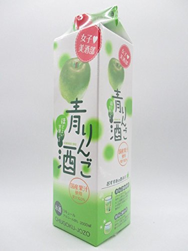 中国醸造 女子美酒部 青りんご酒 2000ml