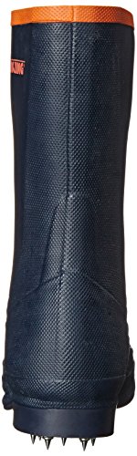 Viking Footwear Spiked Forester Caulk Boot, Black/Orange, 9 M US