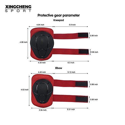 image for SLA-SHOP Kids Boys and Girls Protective Gear Set, Outdoor Sports Safet