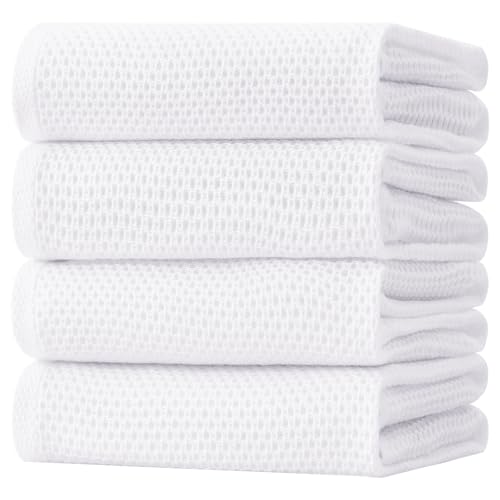 Homaxy 100% Cotton Oversized Waffle Weave Kitchen