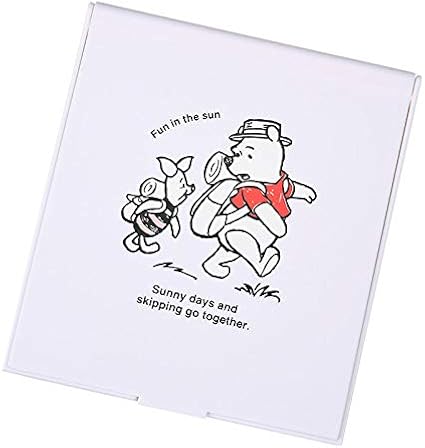 Amazon ディズニーストア 公式 ミラー 鏡 折りたたみ式 プーさん ピグレット ホワイト Disney ディズニー 化粧鏡 通販