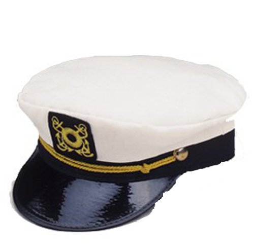 Child's Yacht Captain Hat Costume Accessory Role Play Headwear
