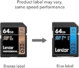 Lexar 64GB Professional Class 10 95MB/s SDXC UHS-I Memory Card 633x view 4
