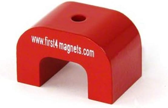 Magnet Expert 30 X 45 X 30mm Large Red Alnico Horseshoe Magnet 1 18 X 1 77 X 1 18 O4 5mm Hole 0 18 11kg Pull 24 Lbs 1pc Lift Magnets Amazon Com Home Improvement