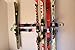 Button Ski Hanger 5-Pack, 5 Individual Fixtures To Safely Store 5 Pairs Of Alpine Skis Of Any Shape Or Size (Rockers, Carvers, Racers, Kids) To Make A Wall Or Floor Ski Storage Rack