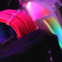 SIRLYR PSU Extension Cable Kit,Custom Sleeved Power