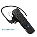 Bluetooth Headset, JETech Universal Bluetooth Headset for Apple iPhone 6/5s/5c/5, iPhone 4s/4, Samsung Galaxy S5/S4/S3, LG, PC Laptop, and Other Bluetooth Device (Black) - 0781