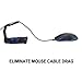 Gaming Mouse Bungee Cord Holder with 4-Port USB HUB, NPET H01 LED Lighting Mouse Cable Manager, Non-Slip Rubber Pads Base, Clamping Arrangements, Designed for Pro Esports, Competitive Gamesthumb 2