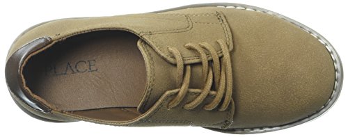 The Children's Place Boys' BB Bradley Slipper, Tan, Youth 5 Medium US Infant