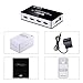 Tendak 4K HDMI Switch with PIP 4x1 HDMI Switcher with Remote Control 4 Port HDMI Hub for Laptop, PS3, PS4, Roku, Xbox, STB - Support 4k 3D PIP