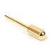 NYKKOLA Pro Electric Gold Carbide Nail Drill File Broach Bit Replacement Size 3/32