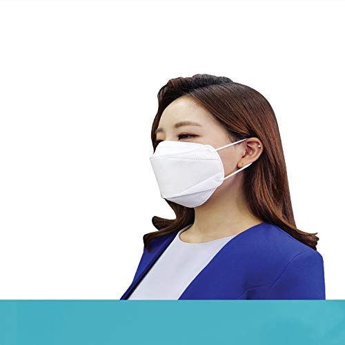 30 Pack 】 KF94 Mask Made in Korea ,Careful KF94 Certified White Face