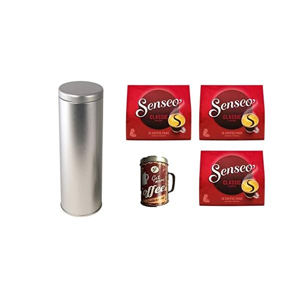 3er Pack Senseo Kaffeepads Classic / Klassisch, Intensiver und Vollmundiger Geschmack, Kaffee für Kaffepadmaschinen…