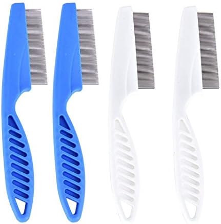 Txibi 4 Pcs Pet Tools Dogs CatS Comb Grooming Set