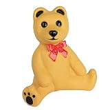 United Solutions 75120 Brown Bear with Bow, Illuminated with Cord and Light Included, 18