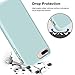 Anuck for iPhone 8 Plus Case, for iPhone 7 Plus Case, Soft Silicone Gel Rubber Bumper Microfiber Lining Hard Shell Shockproof Full-Body Protective Cover for 5.5