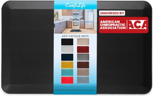 ComfiLife Anti Fatigue Floor Mat – 3/4 Inch Thick Kitchen Mats for