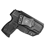 Amberide IWB KYDEX Holster Fit: Taurus G2C & Millennium G2 PT111 / PT140 | Inside Waistband | Adjustable Cant | US KYDEX Made