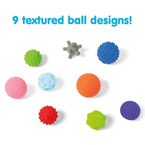 Kidoozie Touch 'n Roll Sensory Balls Developmental Toy for Infants