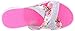 Skechers Performance Womens Go Walk Fiji Flip Flop,White Flower,9 M US