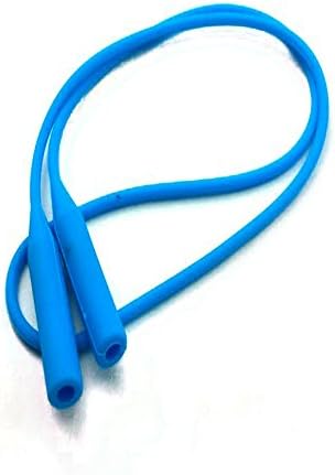 Lobo Performance Gear Sports Sunglass Holder Strap, Safety Glasses Eyeglasses Neck Cord String Eyewear Retainer Strap (Baby Blue)