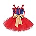 AQTOPS Super Hero Costume Little Girls