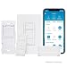 Lutron Caseta Smart Start Kit,  Dimmer Switch with Smart Bridge and Wall Mount Pico Adapter, Works with Alexa, Apple HomeKit, and the Google Assistant | P-BDG-PKG1W-A | White primary