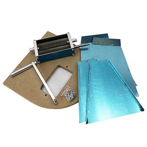 Barley Mill, Barley Grain Crusher, Barley Roller Grinder Stainless Steel with Mounting Board - Thumbnail 2