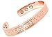 Copper Bracelet For Arthritis; 99.9% Pure Copper; Beautiful Traditional Celtic Design; Often Worn for Pain Relief and Magnetic Healing (6 Magnets Embedded); Beautiful Accessory; 10mm Width
