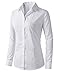 Beninos Women's Formal Work Wear White Simple Shirt