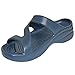 DAWGS Ladies Z Sandal,Navy,6 M US