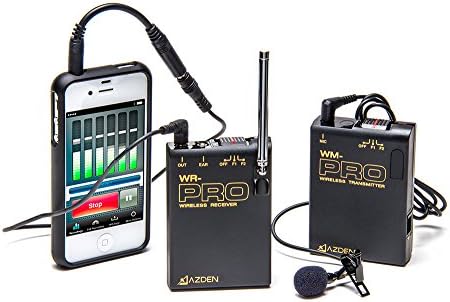 Azden WLX-PRO+i VHF Wireless Microphone System for Smartphones & Tablets