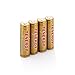 4 pcs Tenergy 3.7V 800mAh Protected 14500 Rechargeable Li-ion Battery Button Top 2.96Wh for LED Flashlights Q5, S15, EA11, J5, LD11, SK68