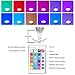 GU10 6W RGB Magic LED Colors Changing Light Bulb,4 Pack,16 Different Multi-Color LED Lamp with IR Remote Control for Home,Bar,Party,KTV,Mood Lighting,Chener