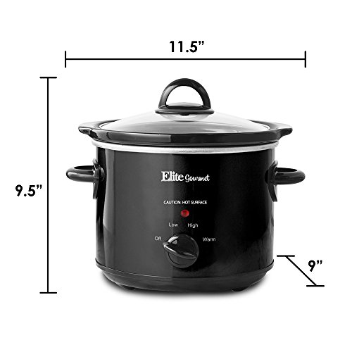 Elite Gourmet MST-350B Slow Cooker - Image 6