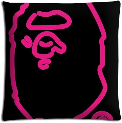 bape Livingroom Pillow Covers Cases Beautiful Safe Polyester Cotton Zippered 20x20 inch 50x50 cm