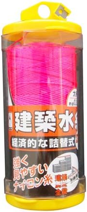 Amazon たくみ 建築水糸 ピンク No 5705 糸 綿 カルコ
