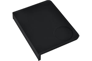 Silicone Coffee Tamping Mat, Waterproof Rubber Coffee Mat, Heat Resistant Coffee Tamp Mat 20.4cm X 14.8cm for Barista Tool Ho
