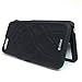 iPhone 6/6S Wallet Mirror Case for Girl -Bidear (TM) Creative Mirror Design with 3 Card Holder Slot Protective Hard Case for Apple iPhone 6 & iPhone 6S -4.7 Inch (Black)
