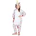 Emolly Fashion Kids Animal Unicorn Pajama Onesie - Soft and Comfortable with Pockets (10, Rainbow)