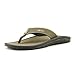 OLUKAI Ohana Men's Beach Sandals, Water Resistant Flip Flops, Arch Support & Comfort Fit, Lightweight & Durable, Enhanced Grip & Traction, Kona/Kona, 11