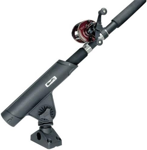 Scotty Rodmaster II Rod Holder Black w/ 241 Side/Deck Mnt