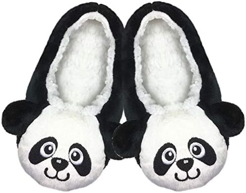 TOESTERSKids Girls Ladies Womens Fun Novelty Character Animal Warm Cosy Non Slip House Ballerina Slippers