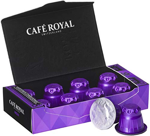 Café Royal India Single Origin, 50 Nespresso kompatible Kapseln, 5er Pack (5 x 10 Kaffeekapseln) – Bild 5