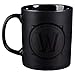 JINX World of Warcraft Blackout Logo Ceramic Coffee Mug, 11 ounces