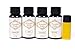 Fragrance Oil Sampler Set With Bonus Oil- Green Apple, Clean Cotton, Vanilla, Cinnamon and Bonus Berry Cobbler- Scents For Candle Making and Soap Making- Works in Diffusers, Warmers
