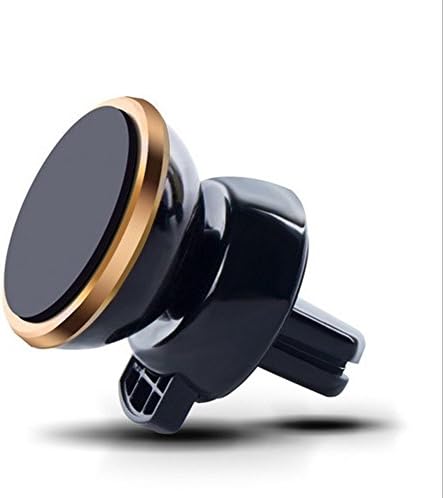 Comfkey Cell Phone Car Mount - Magnetic Air Vent, Holder, Adjustable Cell Phones Cradle, Car Phone Mount, Cell Phone accessories for Iphone 6 6+ 5 Galaxy S5 S6 Cell Phone Holder (Gold)